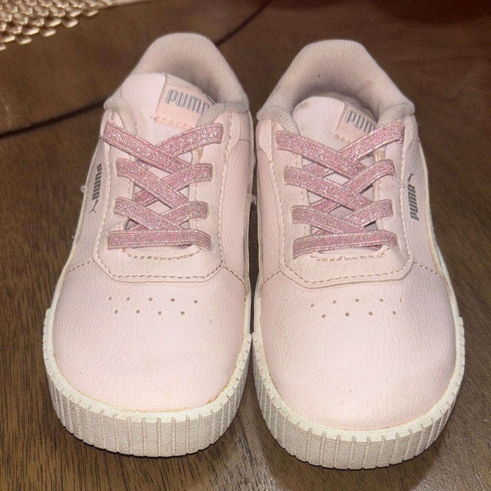 Puma Kids Light Pink Sneakers